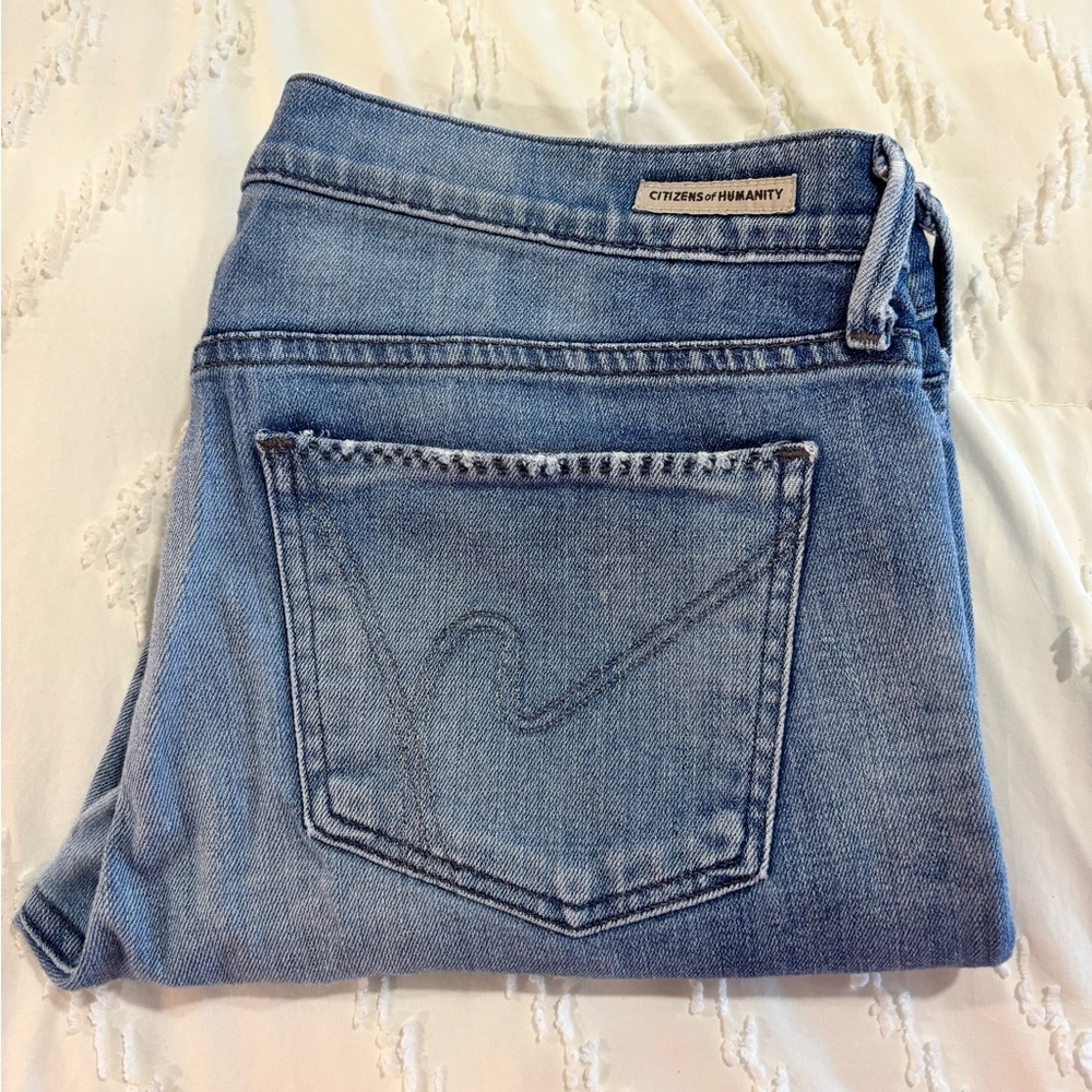 Citizens of Humanity Thompson medium rise cropped skinny 31 - Picture 4 of 10